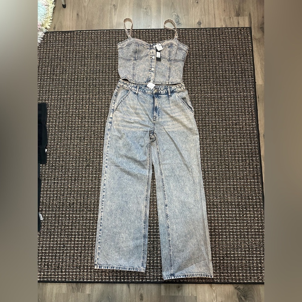 Fashion Nova Denim Set Vintage